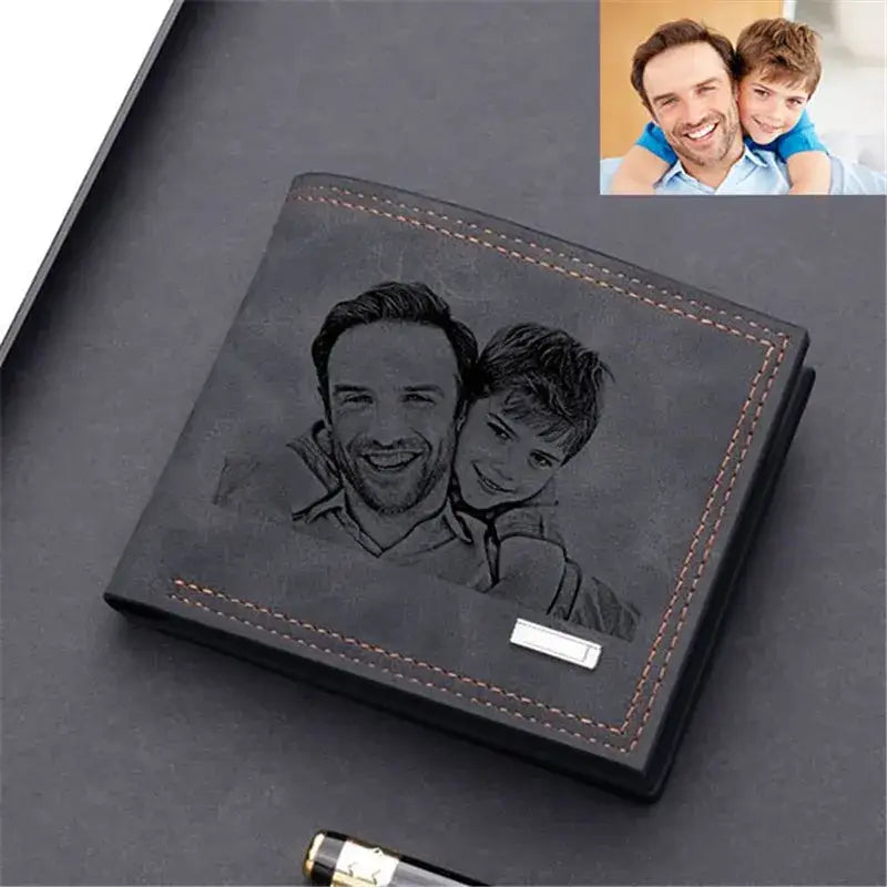 Portefeuille Homme Cuir Personnalisé - Portefeuille Homme Cuir Personnalisé