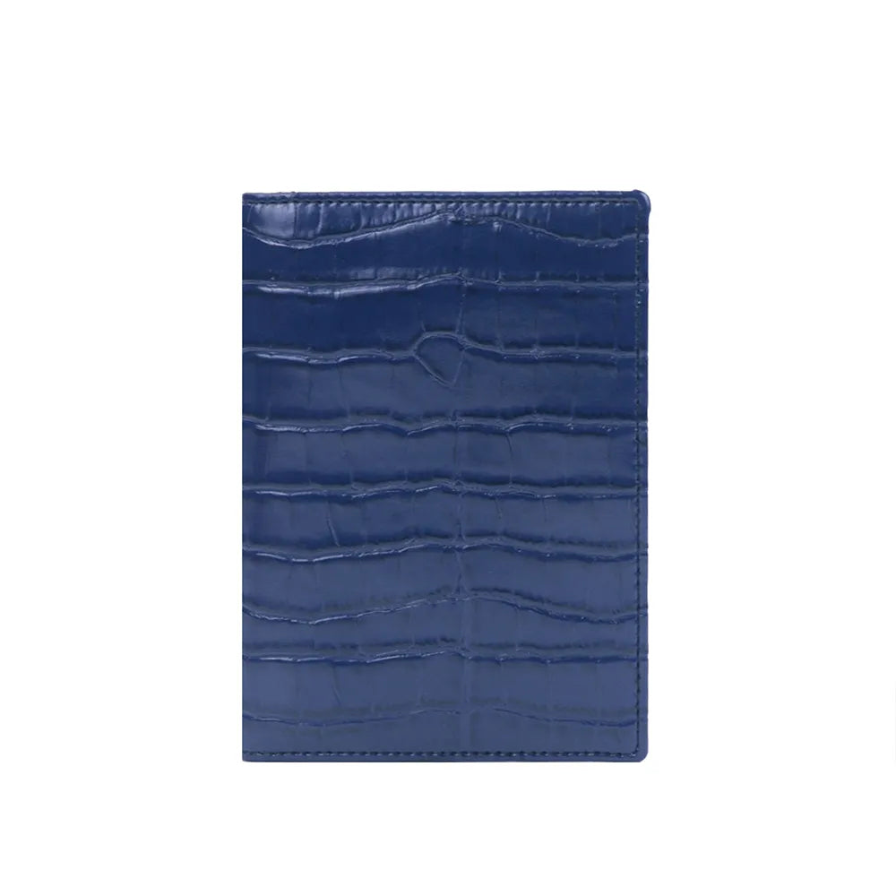 Protège Passeport Personnalisé - Bleu Marine