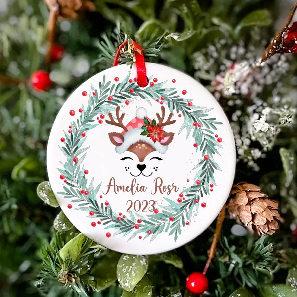 Boule Noël Personnalisée Prénom - Boule Noël Personnalisée Prénom