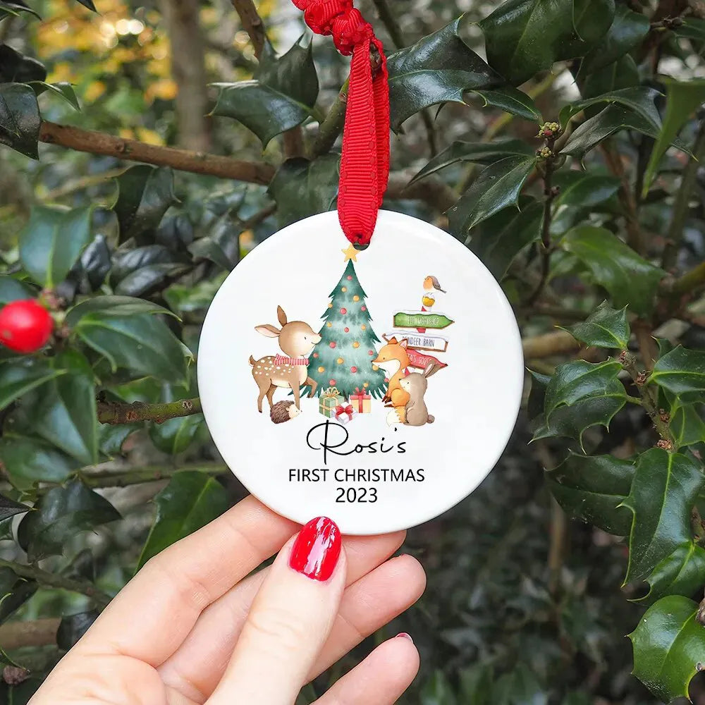 Boule Noël Personnalisée Prénom - Boule Noël Personnalisée Prénom