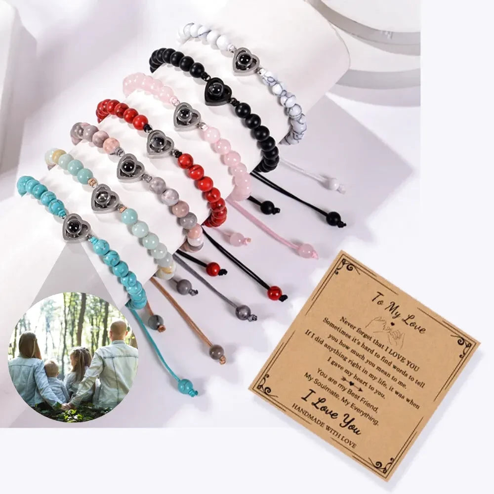 Bracelet Duo Couple Personnalisé - Bracelet Duo Couple Personnalisé