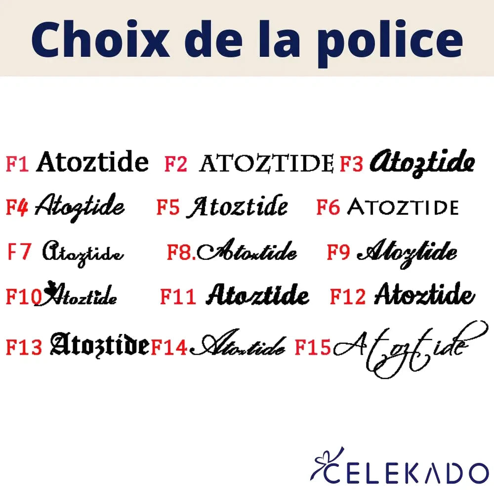 Bracelet Cœur Personnalisé - Bracelet Cœur Personnalisé