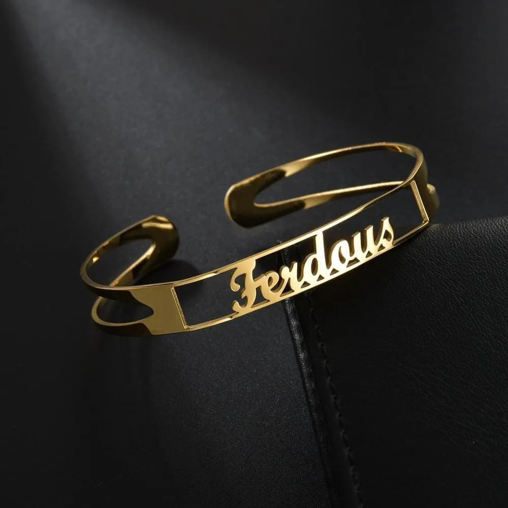 Bracelet Personnalisé Prénom - Or rosé