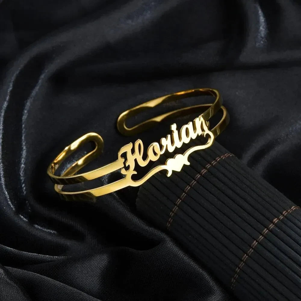 Bracelet Cœur Personnalisé - Bracelet Cœur Personnalisé