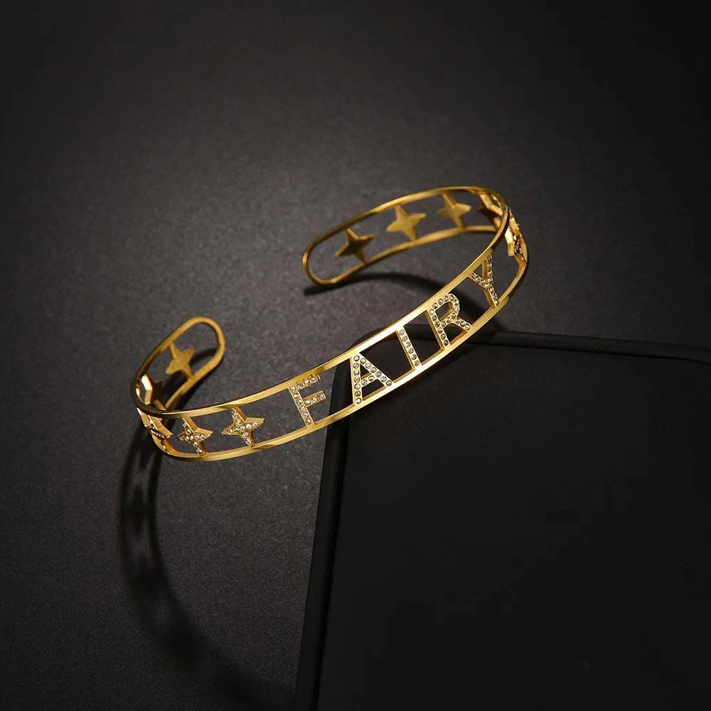 Bracelet Personnalisable Prénom - Or rosé