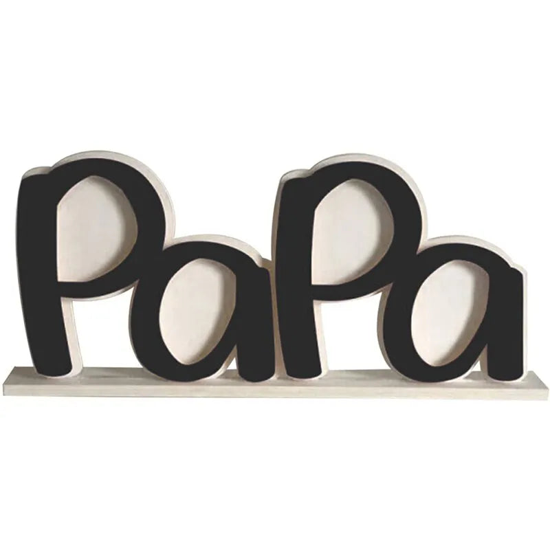 Cadre Photo Papa - Noir