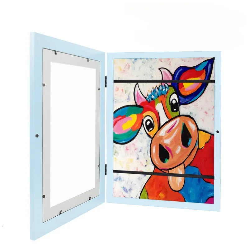 Cadre pour Dessin Enfant - Bleu