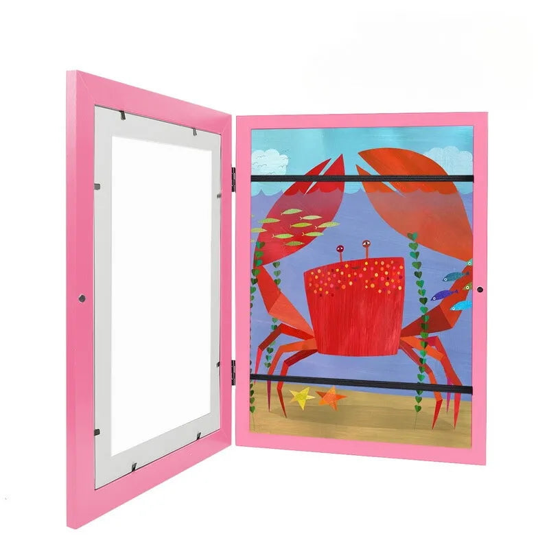 Cadre pour Dessin Enfant - Rose