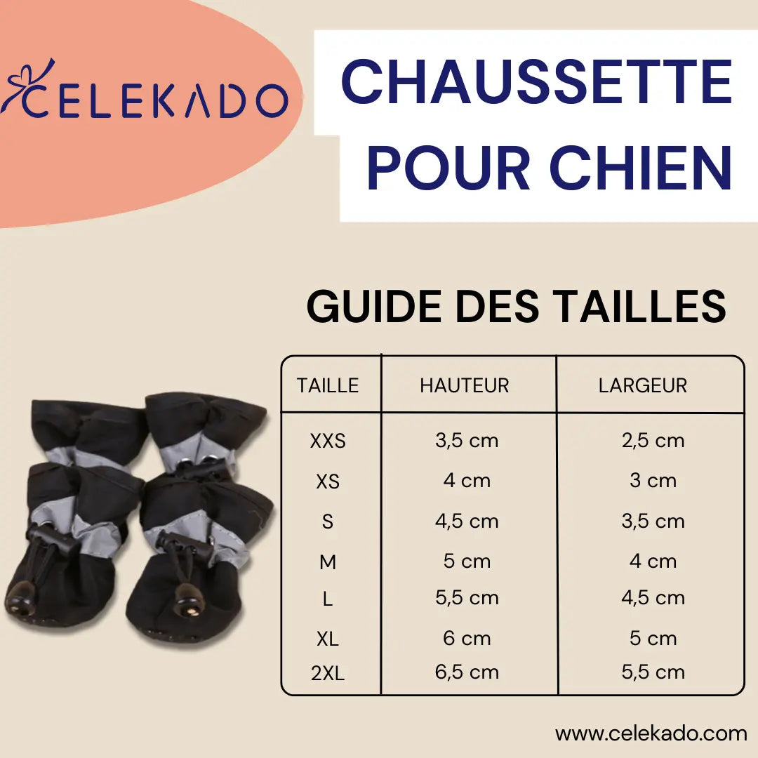 Chaussette pour Chien - Chaussette pour Chien