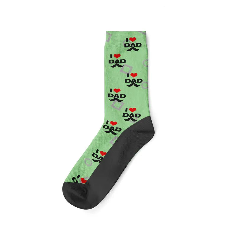 Chaussette Personnalisable - Vert Clair