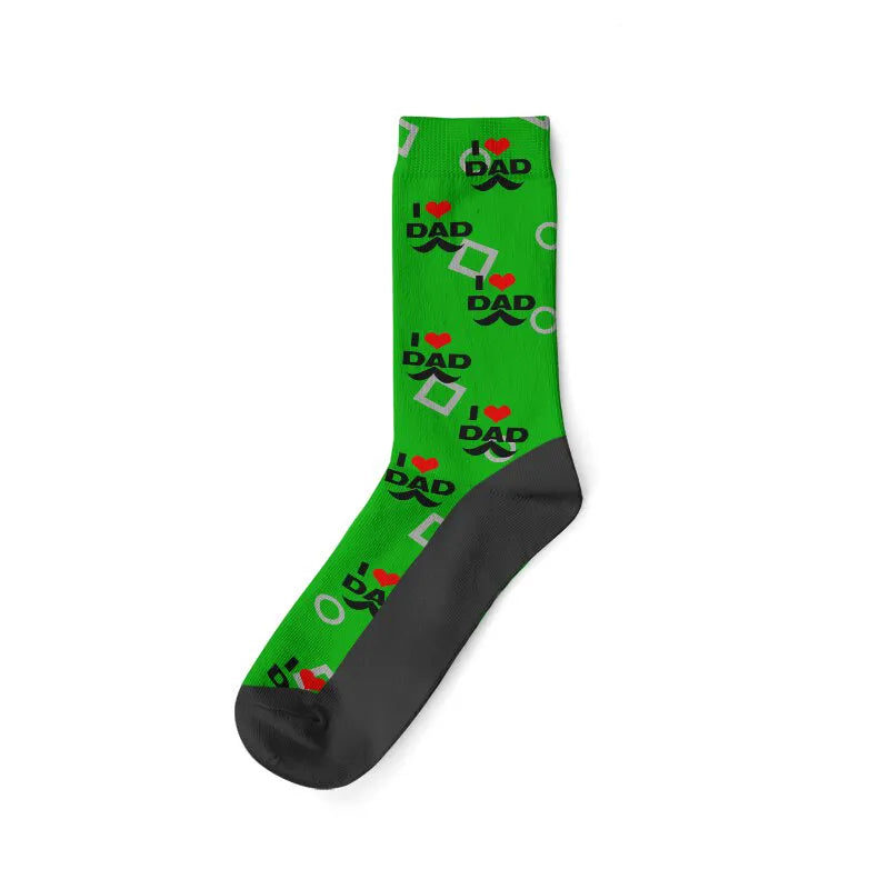 Chaussette Personnalisable - Vert