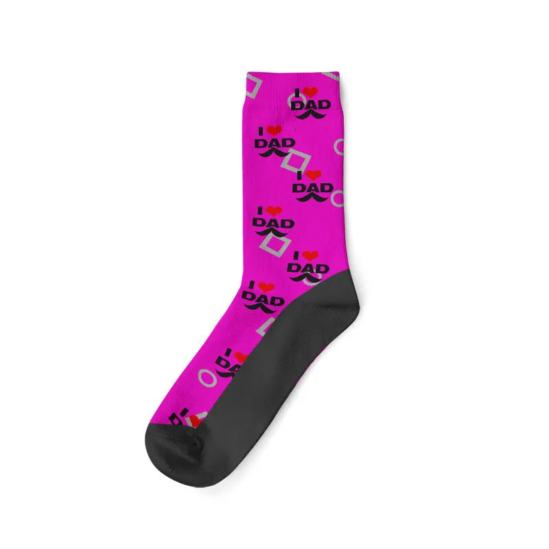 Chaussette Personnalisable - Violet