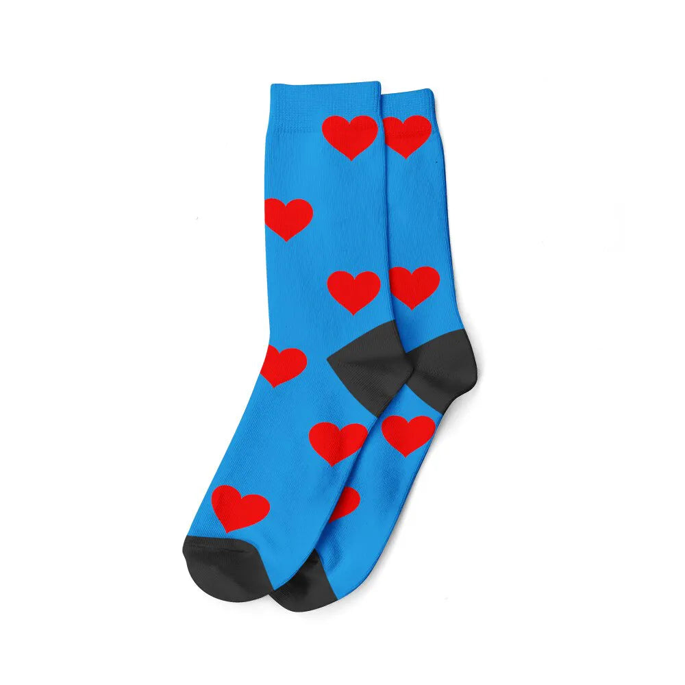 Chaussette Visage - Bleu