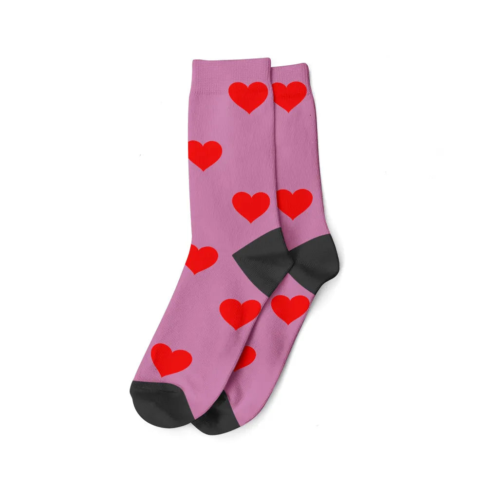 Chaussette Visage - Rose Pâle
