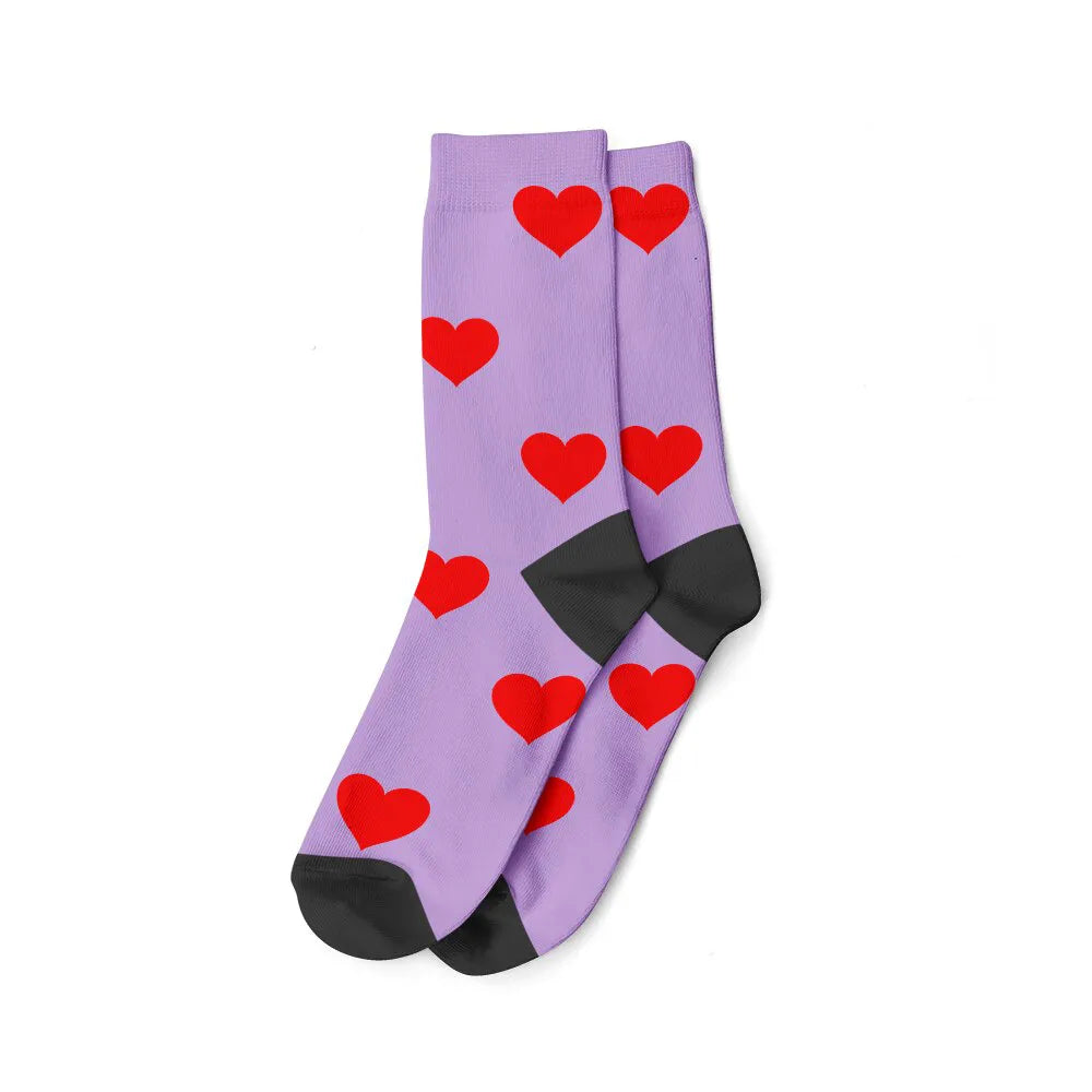Chaussette Visage - Rose Foncé