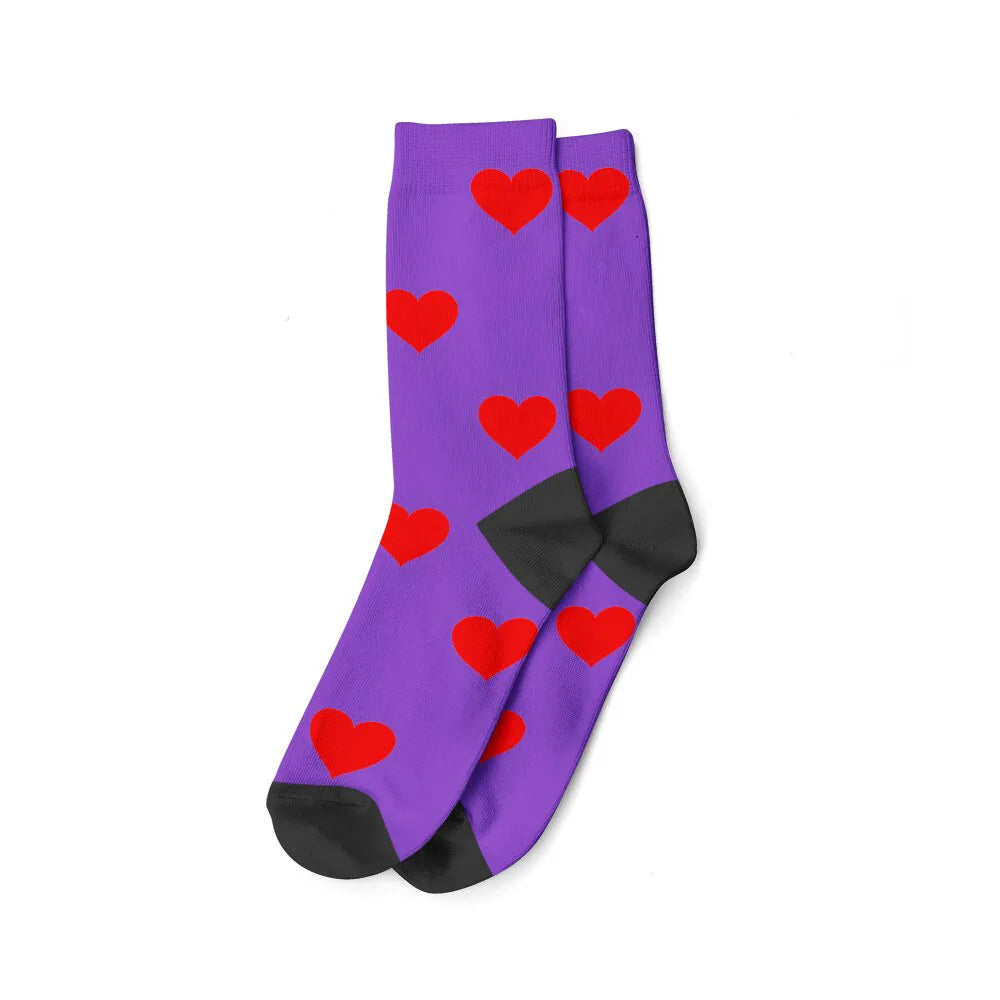 Chaussette Visage - Violet