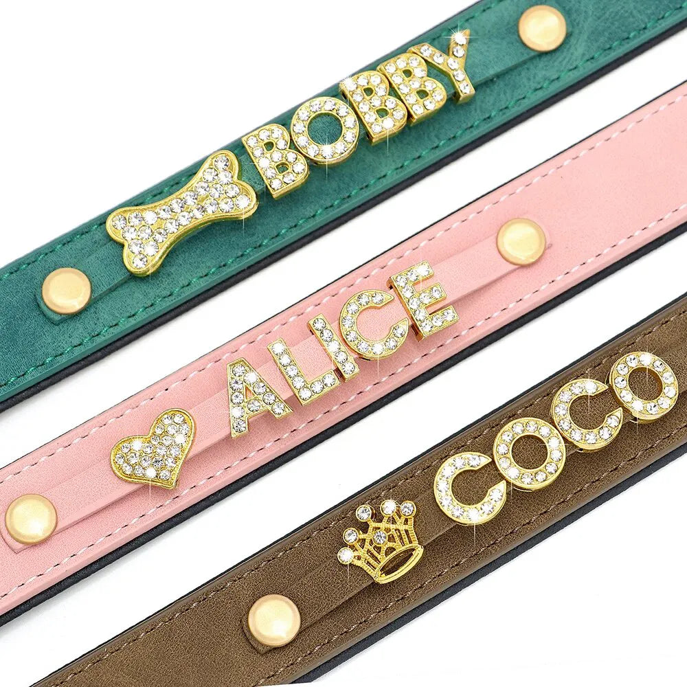 Collier Chien Strass - Collier Chien Strass