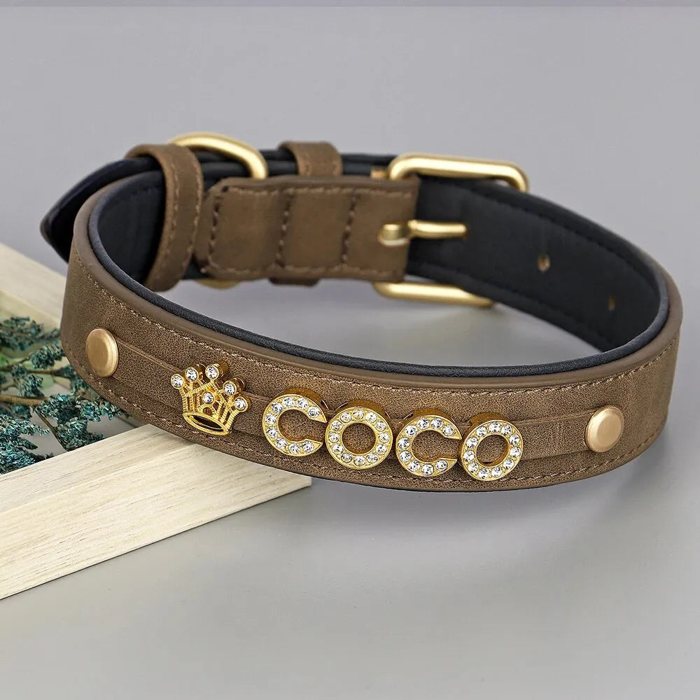 Collier Chien Strass - Collier Chien Strass