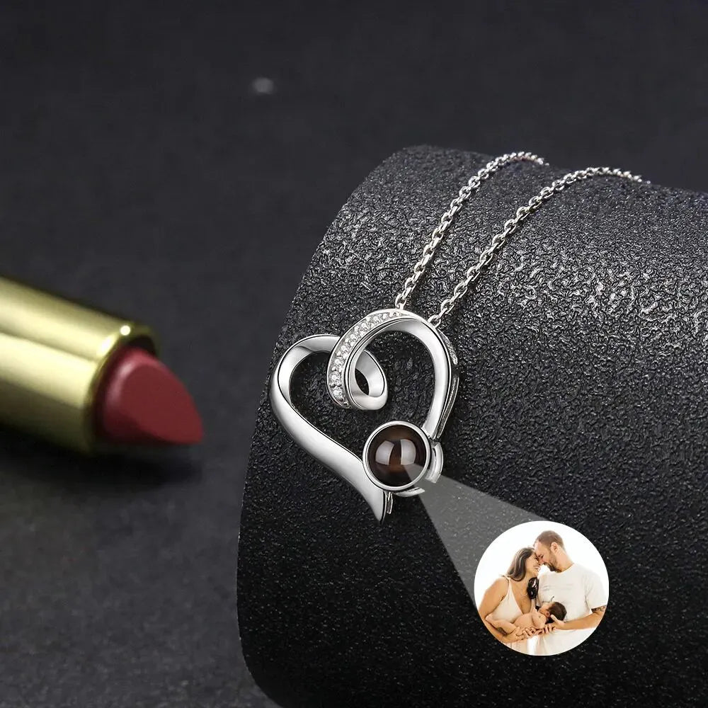 Collier Femme avec Photo - Argent