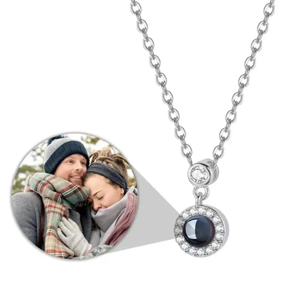 Collier Médaillon Photo - Argent