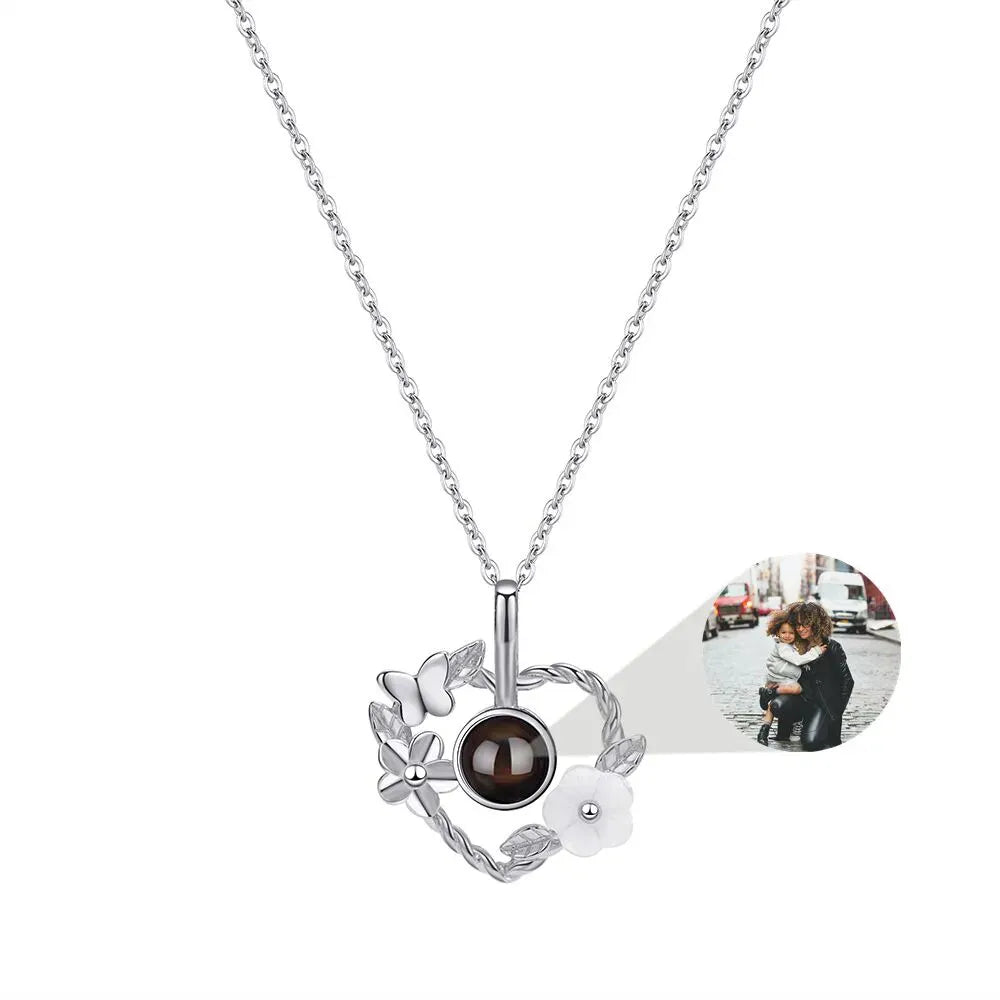 Collier Porte Photo - Argent