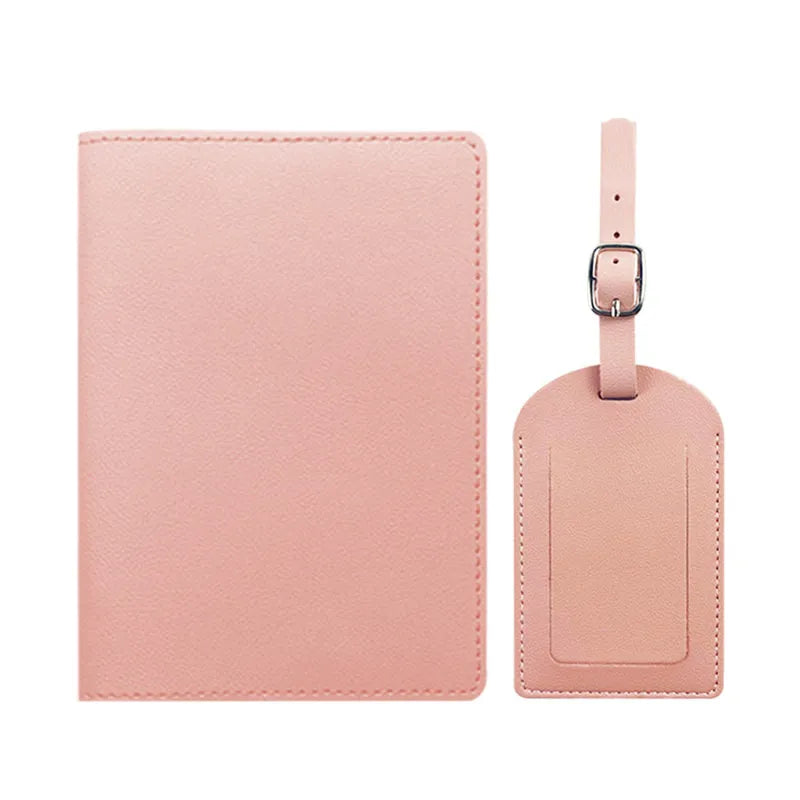 Étui Passeport Personnalisé Prénom - Rose