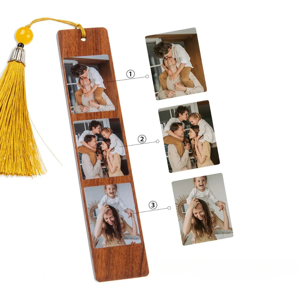 Marque Page Photos en Bois - Default Title
