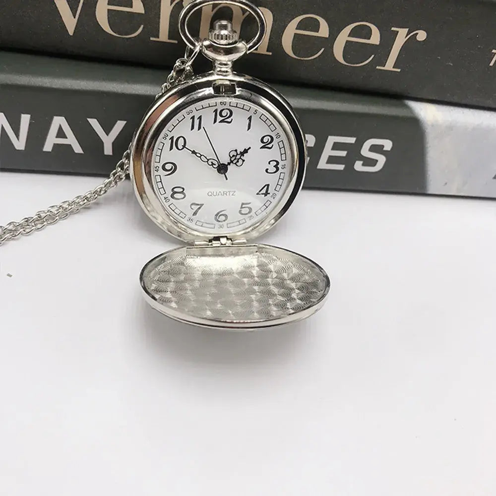 Montre à Gousset Personnalisable - Argent