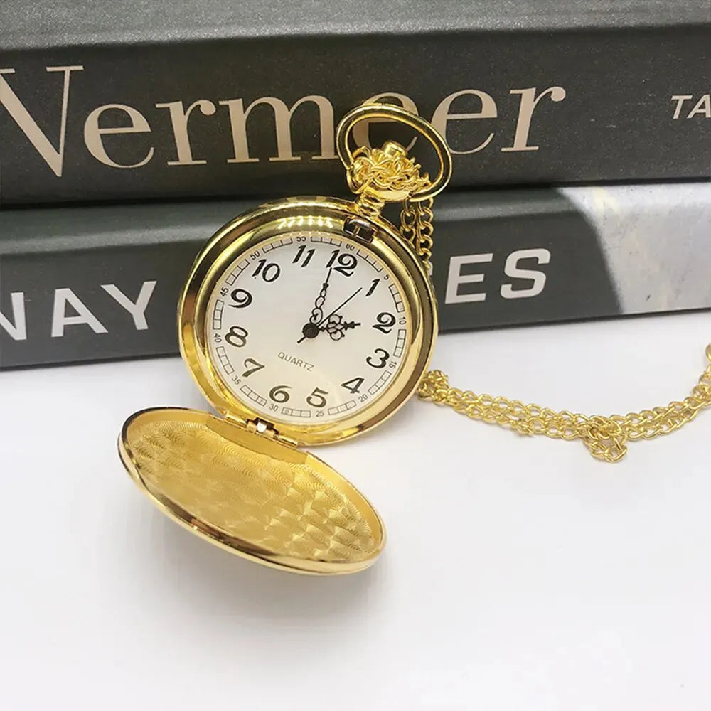 Montre à Gousset Personnalisable - Or