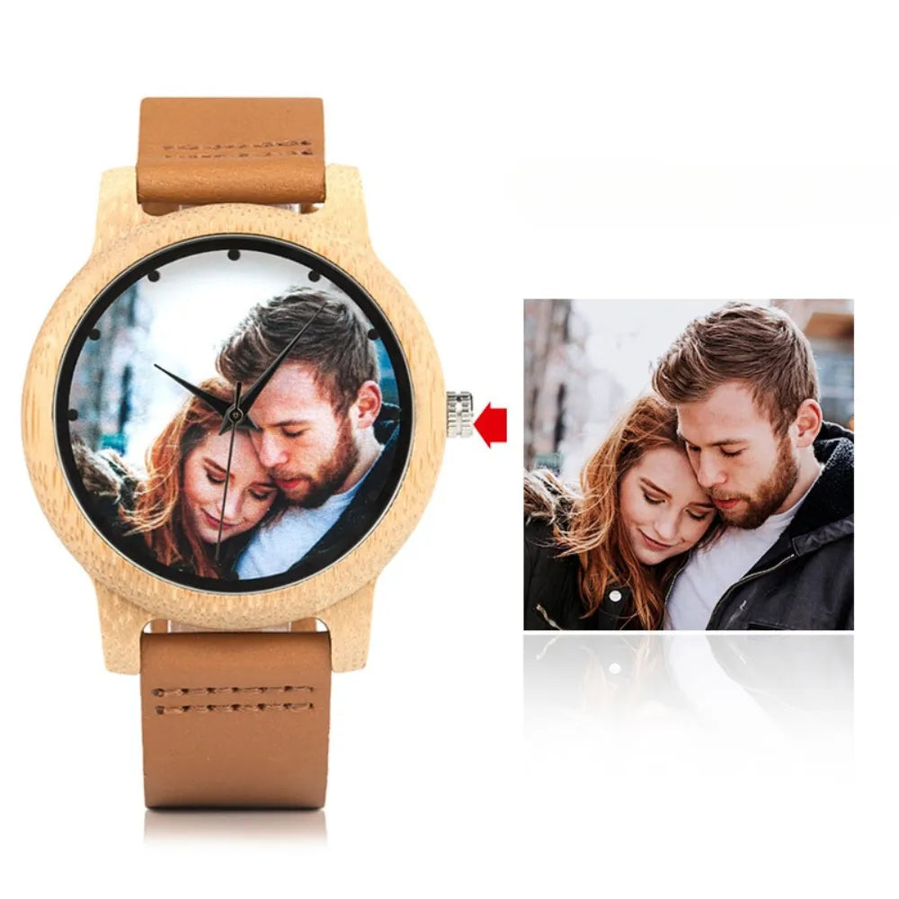 Montre Photo Personnalisée - Montre Photo Personnalisée