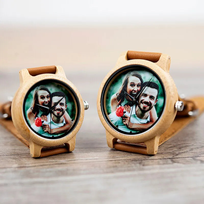 Montre Photo Personnalisée - 44mm (Homme)