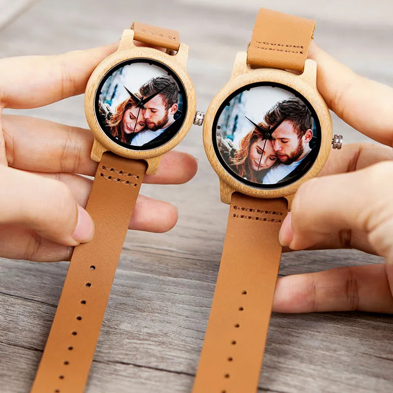 Montre Photo Personnalisée - 38mm (Femme)