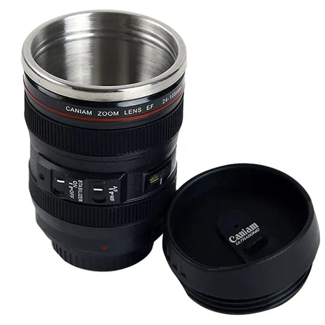 Mug en forme d'Objectif d'Appareil Photo - Mug en forme d'Objectif d'Appareil Photo