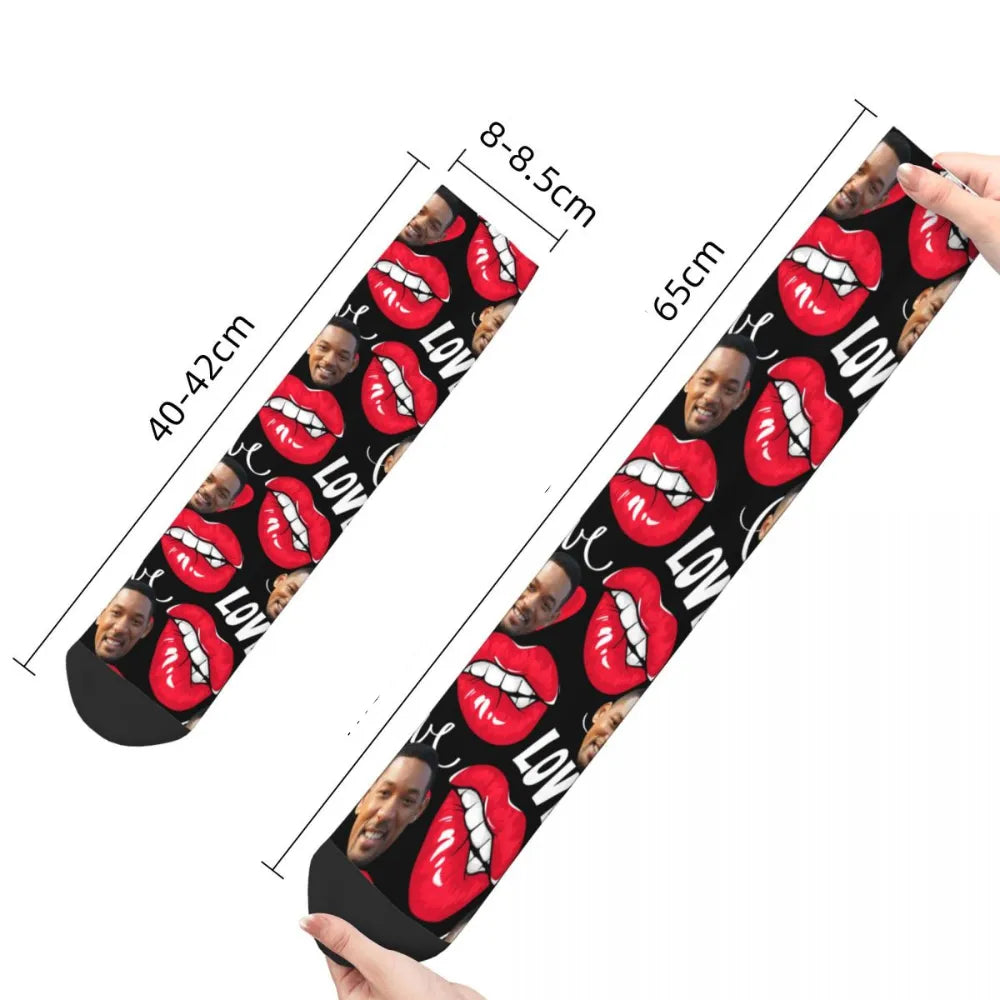 Paire de Chaussettes Personnalisée Saint Valentin - Paire de Chaussettes Personnalisée Saint Valentin