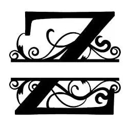 Plaque de Porte d'Entrée - Z / 40cm