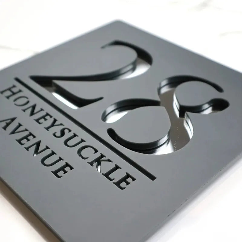 Plaque Maison Personnalisée - Plaque Maison Personnalisée