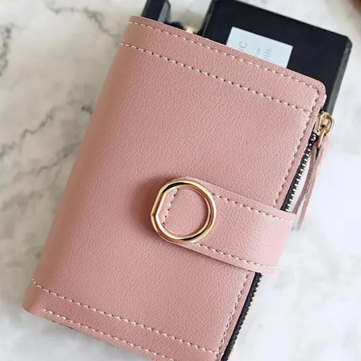 Porte Monnaie Femme Personnalisé - Rose Foncé
