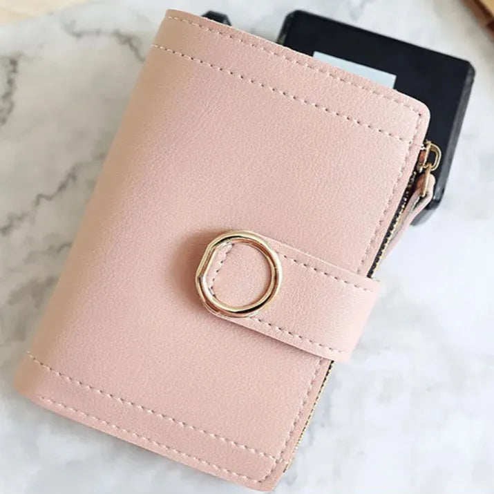 Porte Monnaie Femme Personnalisé - Rose