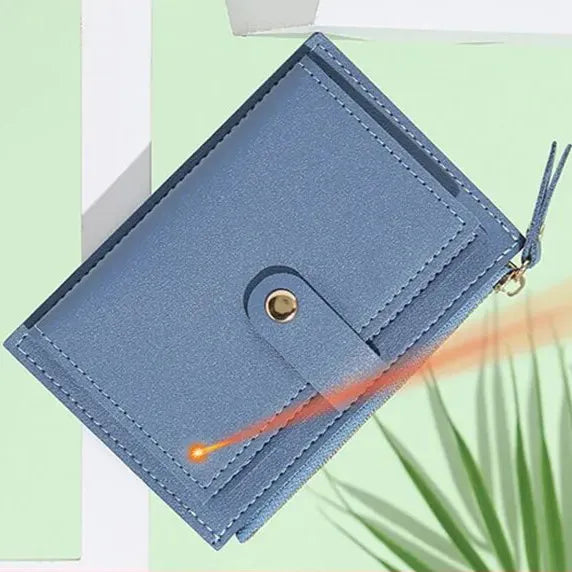Porte Monnaie Personnalisé - Bleu