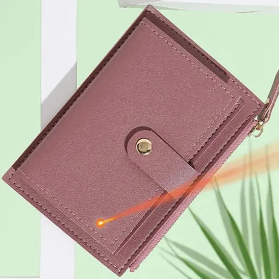 Porte Monnaie Personnalisé - Rouge Bordeaux