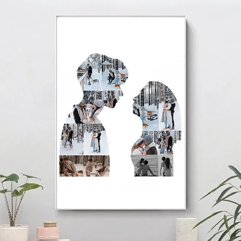 Tableau Couple - 60x90cm / Sans texte
