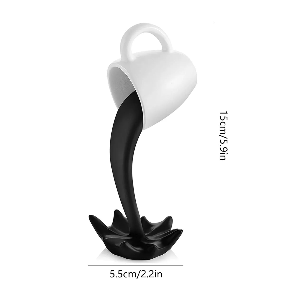 Tasse à Café De Décoration - Noir