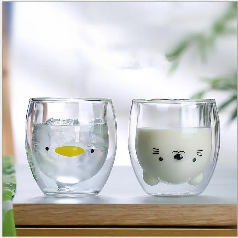 Tasse Double Paroi Animaux - Tasse Double Paroi Animaux