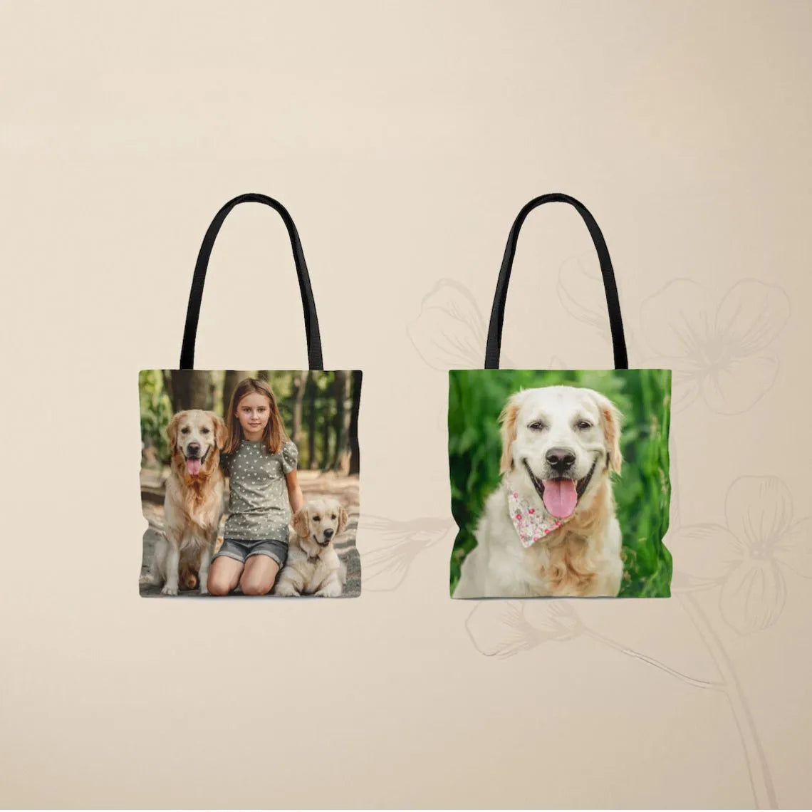 Tote Bag Personnalisé Photo - Tote Bag Personnalisé Photo