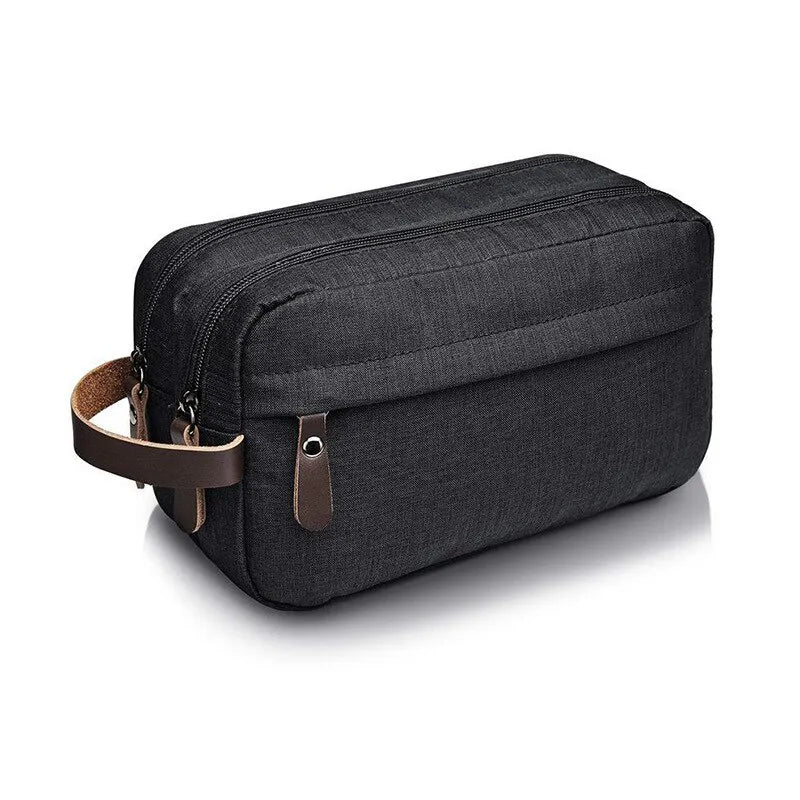 Trousse de Toilette Homme Personnalisable - Noir