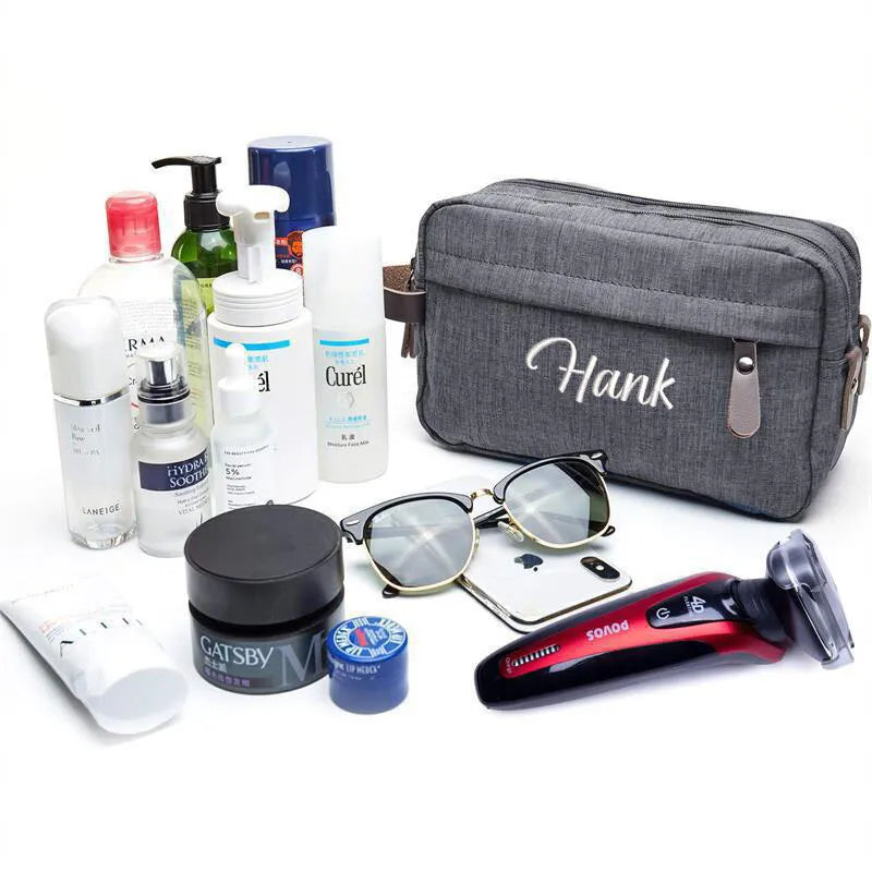 Trousse de Toilette Homme Personnalisable - Trousse de Toilette Homme Personnalisable