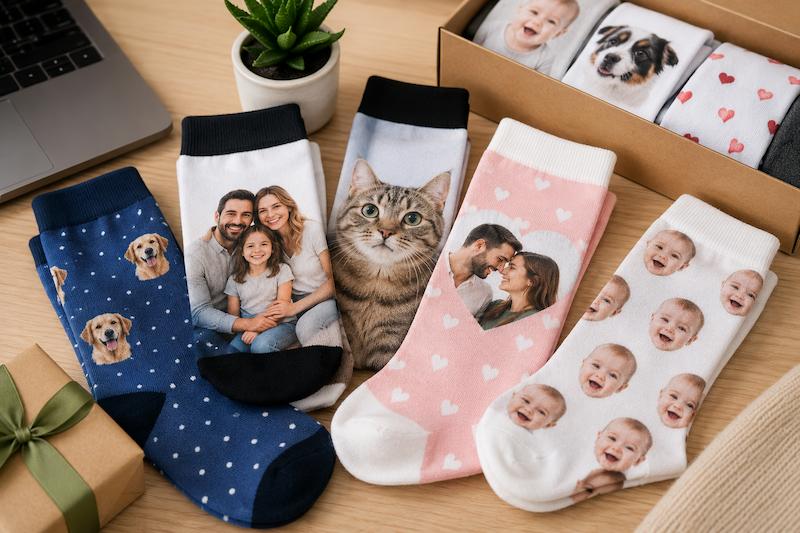 Meilleur site de chaussettes personnalisées : notre comparatif 2026