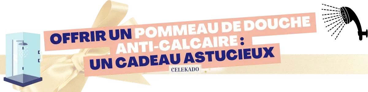 Bannière de l'article dur les pommeau de douche anti-calcaire