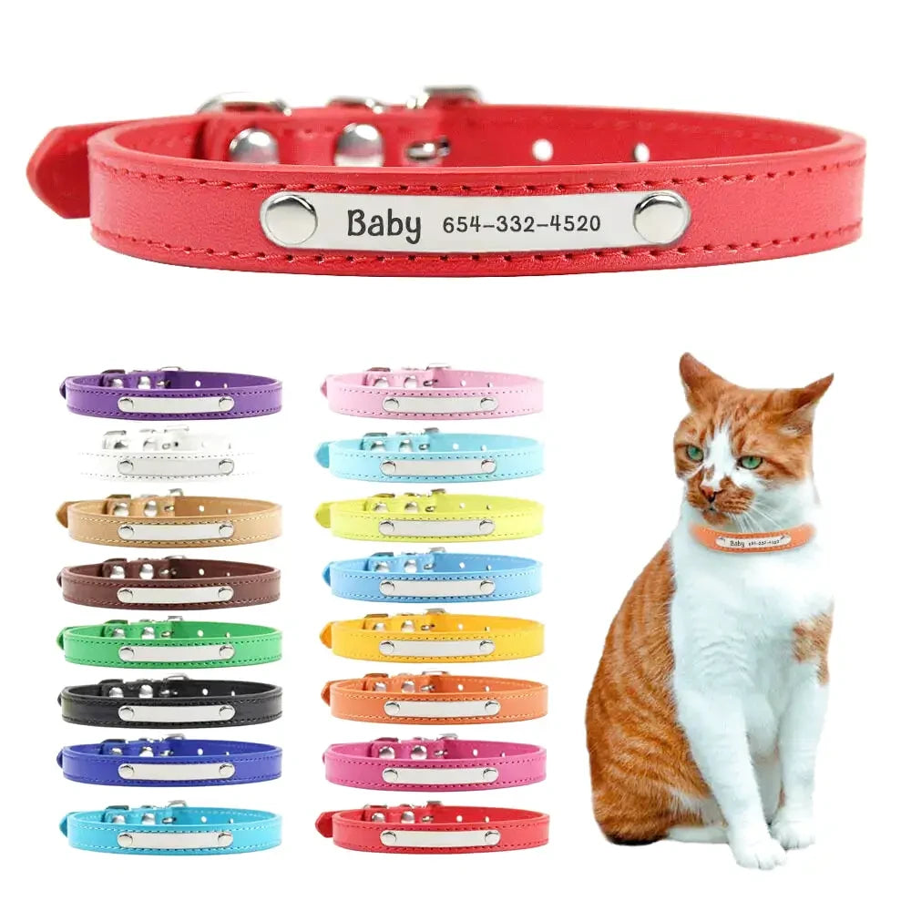 Collier Chat Personnalisé