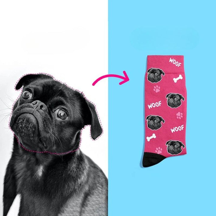 Chaussettes Chien Personnalisées
